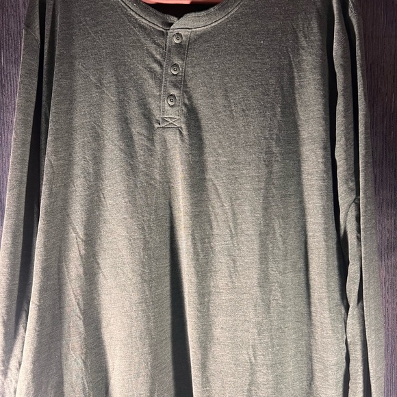 Lucky Brand Other - Lucky Brand Charcoal Henley Shirt